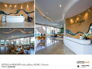 interior / residential
ESTELLA HEIGHTS sales gallery, HCMC, Vietnam
 