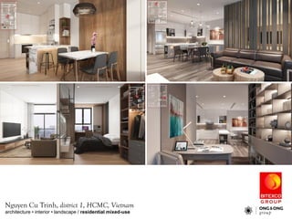 architecture ? interior ? landscape / residential mixed-use
Nguyen Cu Trinh, district 1, HCMC, Vietnam
 