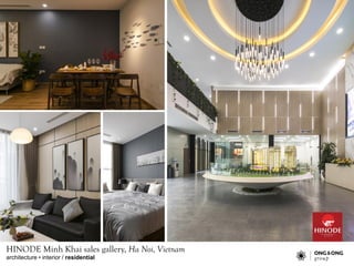 architecture ? interior / residential
HINODE Minh Khai sales gallery, Ha Noi, Vietnam
 