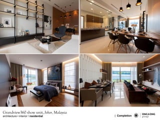 architecture ? interior / residential
Grandview360 show unit, Johor, Malaysia
| Completion
 