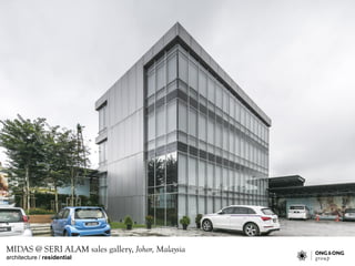 architecture / residential
MIDAS @ SERI ALAM sales gallery, Johor, Malaysia
 