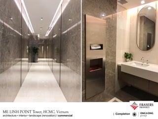 ME LINH POINT Tower, HCMC, Vietnam
architecture ? interior ? landscape (renovation) / commercial
| Completion
 
