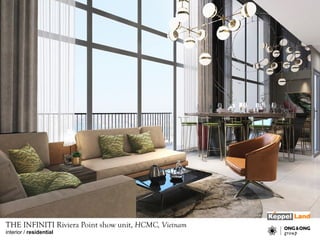interior / residential
THE INFINITI Riviera Point show unit, HCMC, Vietnam
 