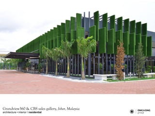 architecture • interior / residential
Grandview360 & CBS sales gallery, Johor, Malaysia
 