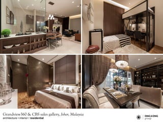 architecture • interior / residential
Grandview360 & CBS sales gallery, Johor, Malaysia
 