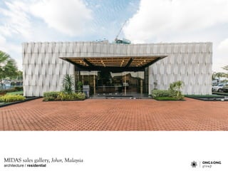 architecture / residential
MIDAS sales gallery, Johor, Malaysia
 