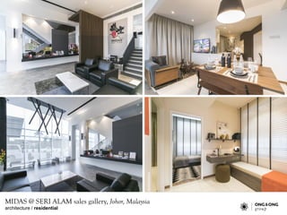 architecture / residential
MIDAS @ SERI ALAM sales gallery, Johor, Malaysia
 