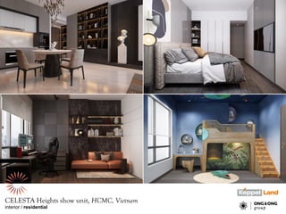 interior / residential
CELESTA Heights show unit, HCMC, Vietnam
 