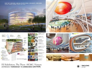 architecture / institutional • in collaboration with PCPA
D2 Exhibition, Thu Thiem - HCMC, Vietnam
 