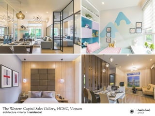 architecture • interior / residential
The Western Capital Sales Gallery, HCMC, Vietnam
 