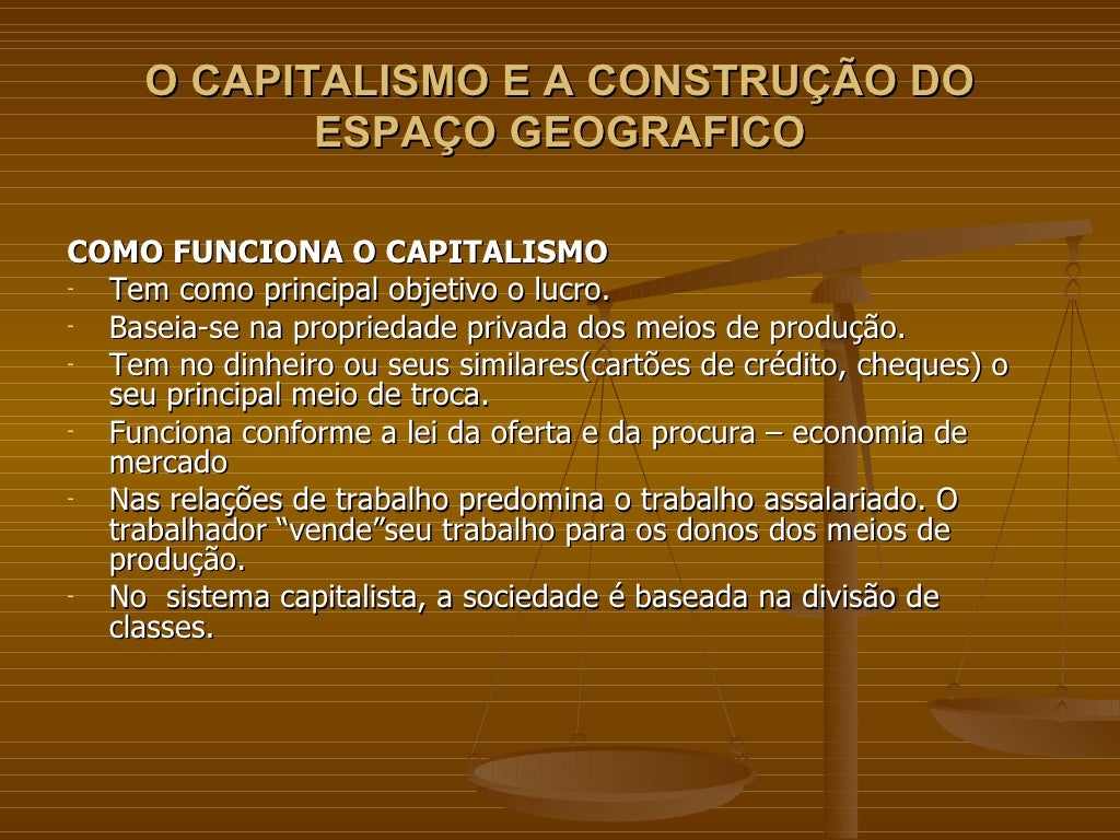 Ponto Positivo Do Capitalismo - RETOEDU