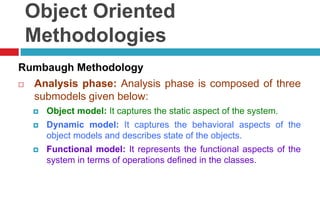 Object oriented software engineering concepts | PDF