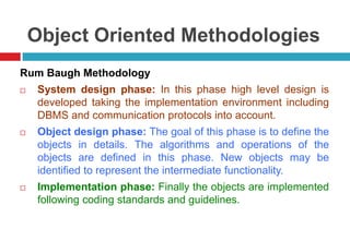 Object oriented software engineering concepts | PDF