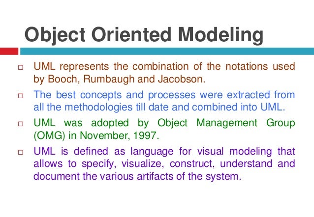 Object oriented software engineering concepts