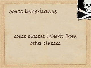oocss inheritance


 oocss classes inherit from
        other classes
 