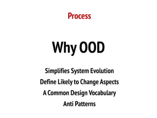 Introduction to Object Oriented Design | PDF