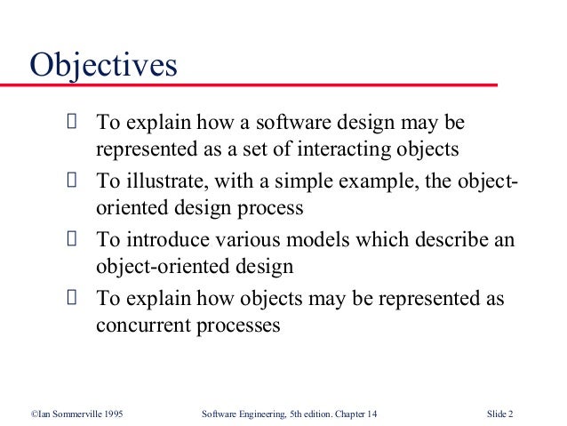 Object Oriented Design Concept
