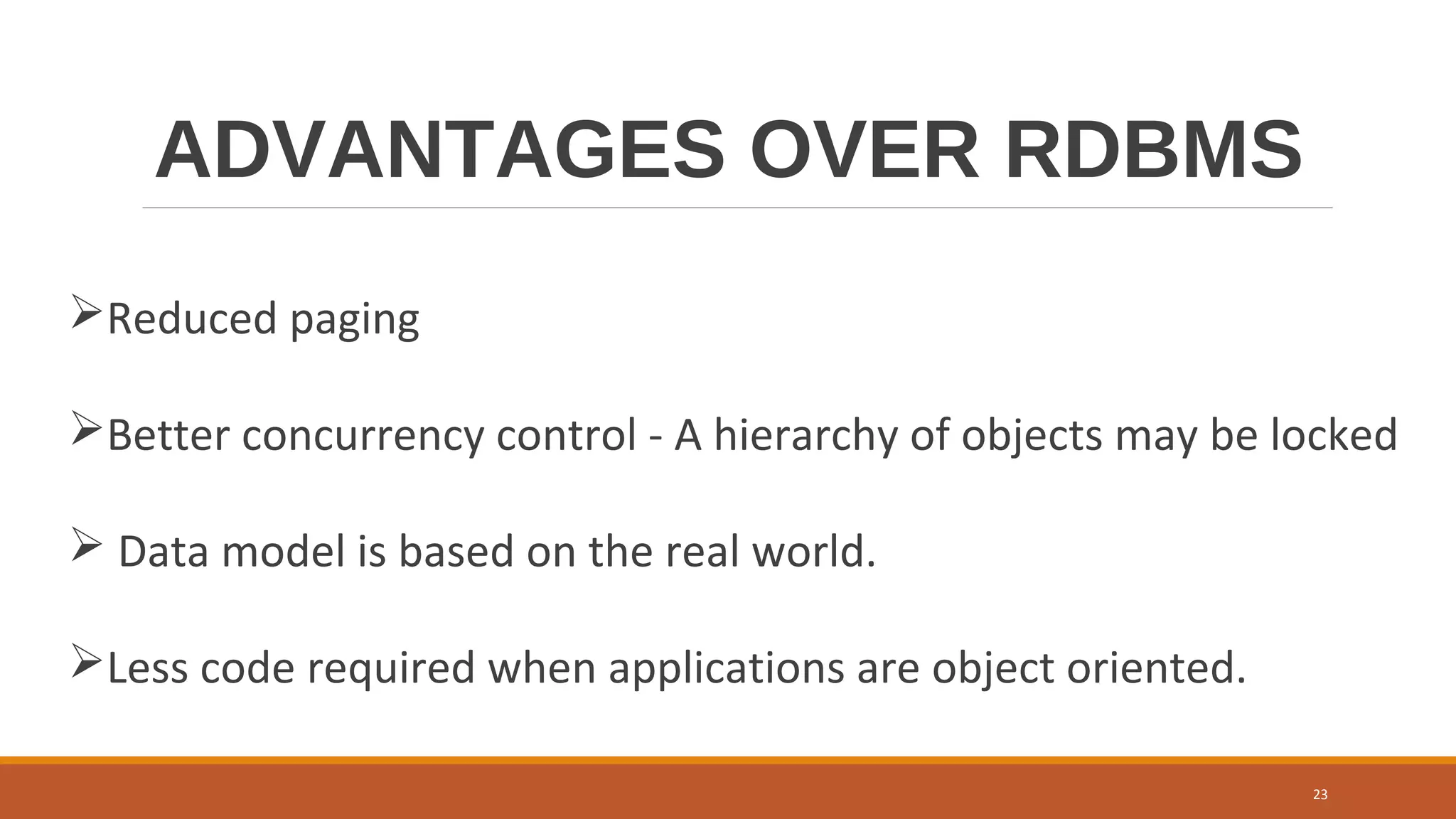 Object Oriented Database Management System | PPT