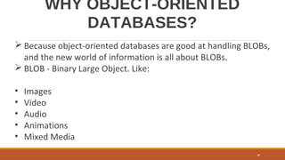 Object Oriented Database Management System | PPT