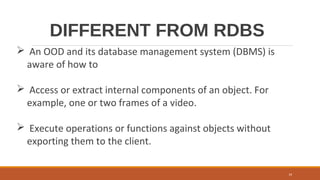 Object Oriented Database Management System | PPT