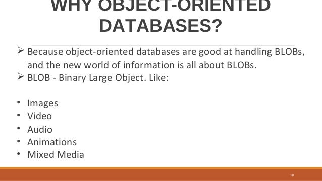 what is an object oriented database management system