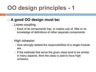 OO design principle | PPT
