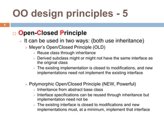 OO design principle | PPT