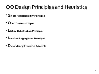 OO design principles & heuristics | PPT