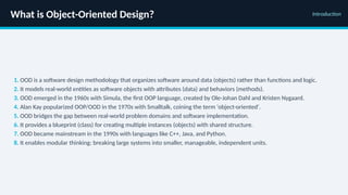 Comprehensive Guide to Object-Oriented Design Principles and Practices ...