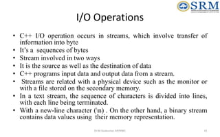 Object Oriented Design and Programming Unit-01 | PPTX