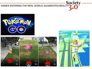 GAMES ENTERING THE REAL WORLD: AUGMENTED REALITY
 