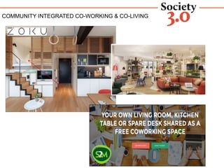 COMMUNITY INTEGRATED CO-WORKING & CO-LIVING
 