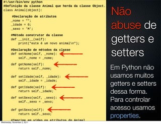 Orientação a Objetos em Python | PDF