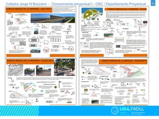 Cátedra Jorge N Bozzano - Conocimiento proyectual I - CBC / Departamento Proyectual 23 
 