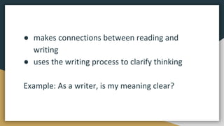 The role of_reader_and_writer_of_texts | PPTX