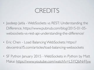 Anton Caceres "Async Python and Web Sockets" | PPT