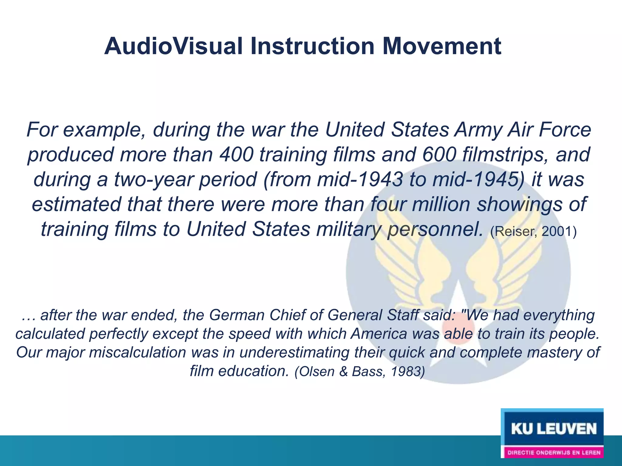 Context
                                   Objectives


                Evaluation




                                       Learning Activities
                 Support
                     Contents

              Teaching Methods

                     Materials

                     By whom


                Learning
               Environment

Analysis                            Student
                                 Characteristics
Design
 
