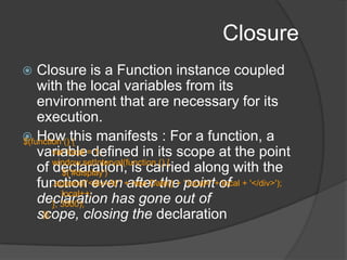 NamespaceNo inherent way to prevent name conflict – if 2 people define same named “class”, the later definition will be used.Namespace is implemented by typically using domain names with the class name BUT that implies each part of the Domain Name has to be defined