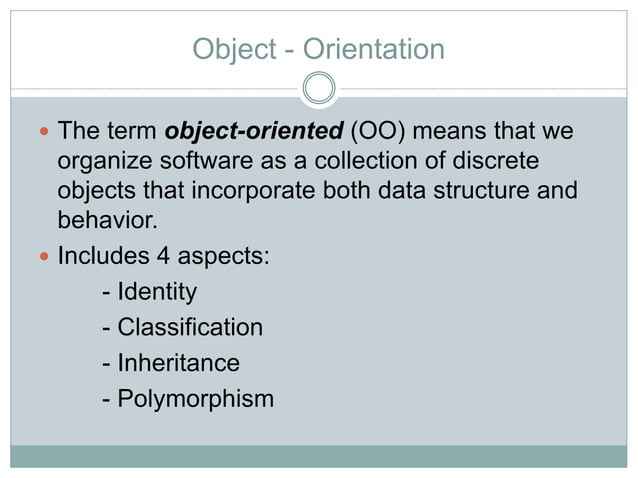 Object Oriented Approach for Software Development | PPT