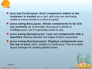 JAVA GUI | PPT