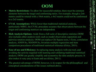 Offman Matrix Oom not doom a novel method for improving psychological science ...
