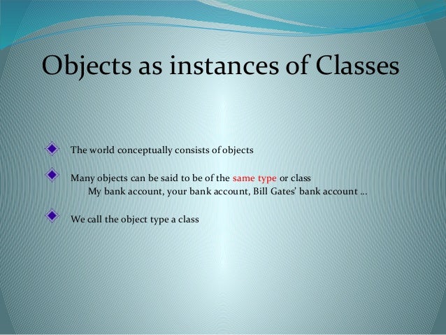 What is OOP?
