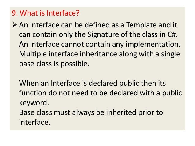 OOP interview questions & answers.