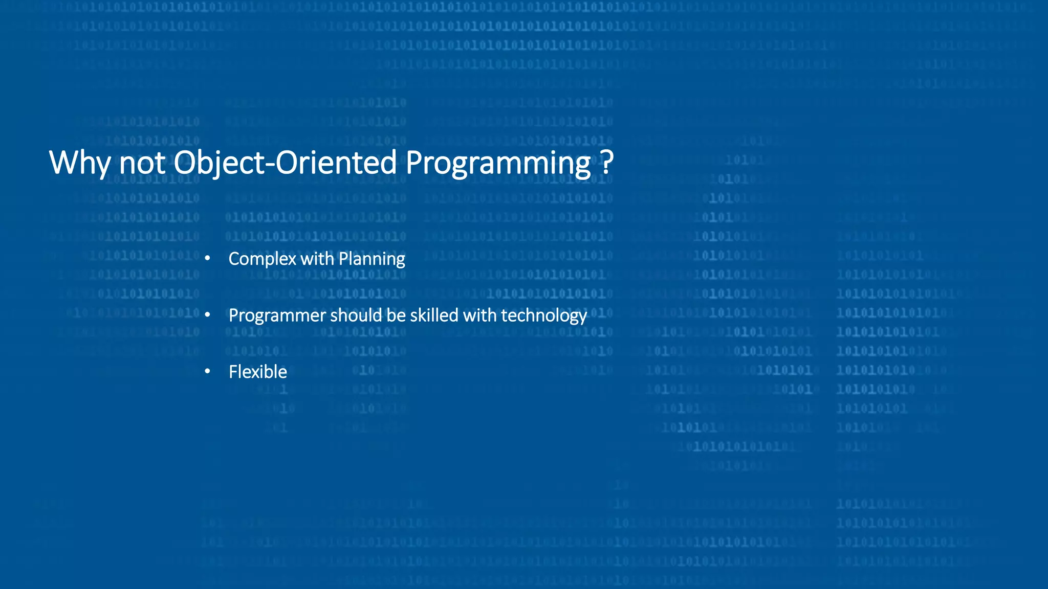 Object Oriented Programming Concepts for beginners | PPT