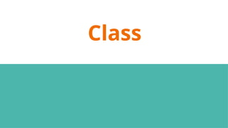 Class
 