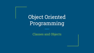Comprehensive Introduction to Object-Oriented Programming in Java | PDF
