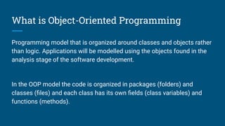 Comprehensive Introduction to Object-Oriented Programming in Java | PDF