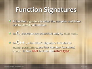 #OOP_D_ITS - 5th - C++ Oop Operator Overloading | PPT
