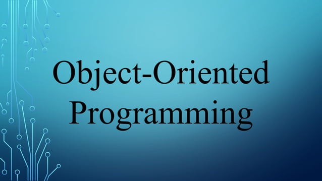 Object-oriented programming computer subject.pptx
