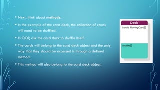 Object oriented programming ENCAPSULATION concepts | PPTX